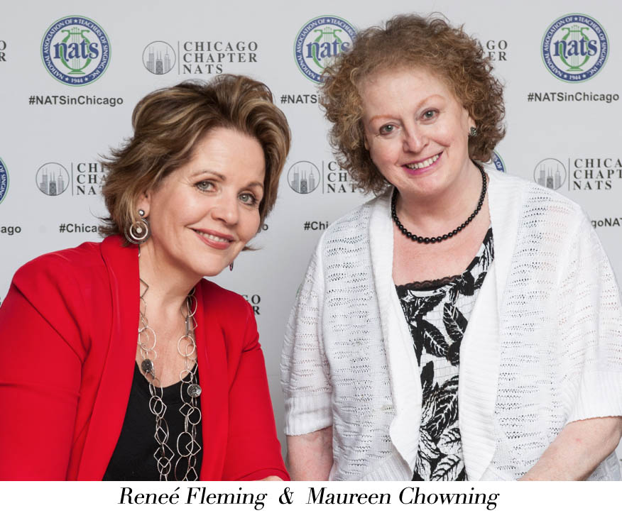 Renee Fleming and Maureen Chowning