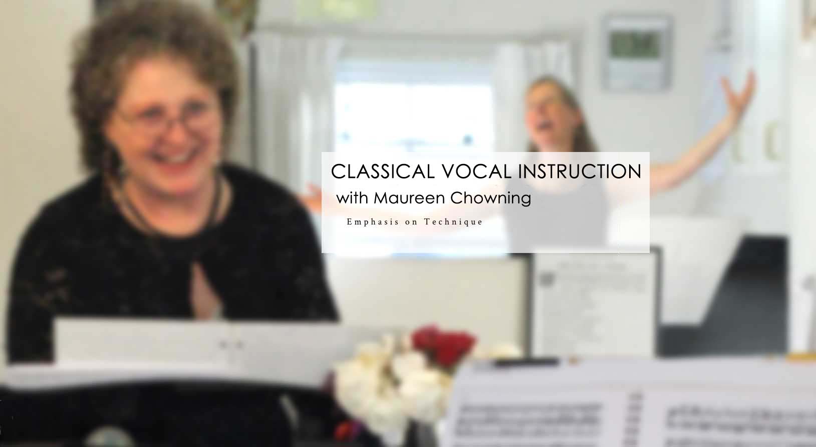 Renee Fleming and Maureen Chowning